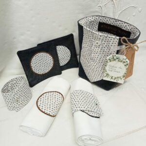 Set de table 4 personnes Grain de café