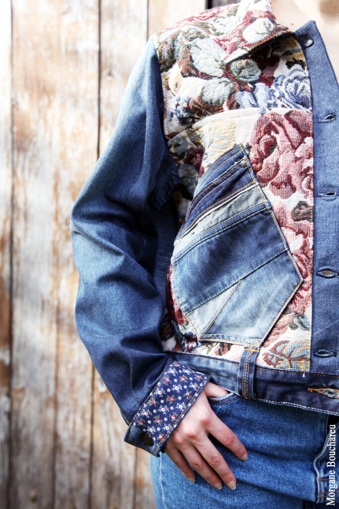 Artisan couturière en Creuse atelier Lo Tillou upcycling